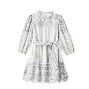 NEW CARTOLINA NANTUCKET women's leora dress in optic white